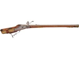 Engraved Wheellock Sporting Rifle by Johann Georg Dax of Munich