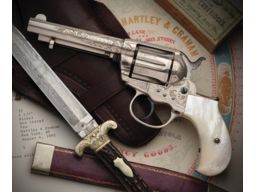 Factory Engraved Colt Model 1877 "Rainmaker" .32 Colt Revolver
