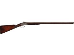 John Manton & Son Percussion Conversion Double Barrel Shotgun