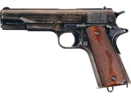 WWI U.S. Colt M1911 Pistol with Holster and Factory Letter