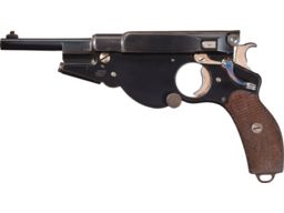 German V. C. Schilling Bergmann Model 1896 No. 3 Pistol