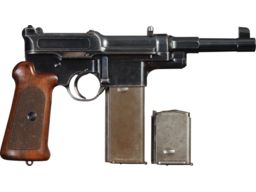 Mauser 1906/08 Pistol, Serial Number "39", Extra Magazine