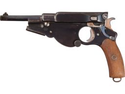 V. C. Schilling Bergmann Model 1896 No. 3 Pistol with Holster