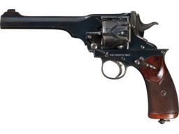 British Webley-Fosbery 1901 Automatic Revolver in .455 Webley