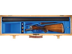 Engraved W & C Scott 10 Gauge Boxlock Double Barrel Shotgun 