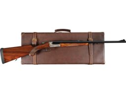 U. Sorg Engraved Merkel Model 140 Safari Double Rifle in 375 H&H