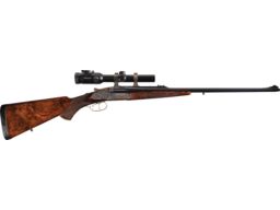 Factory Engraved B. Searcy & Co. Double Rifle in .375 H&H Magnum