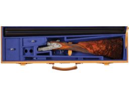 Parravicini and Galeazzi Engraved Bosis Queen Sidelock Shotgun