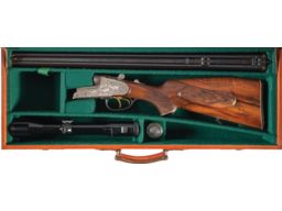 Engraved and Gold Inlaid Krieghoff Neptune Primus Drilling