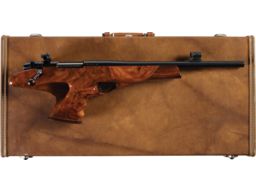 Weatherby Mark V Silhouette Single Shot Pistol, .22-250, Case