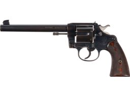 Colt New Service Target Model Double Action Revolver
