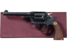 Pre-World War II Colt Police Positive Double Action Revolver