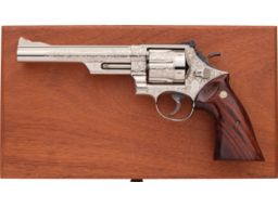 Factory Engraved Smith & Wesson Model 29-2 Revolver