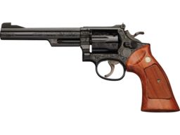 Factory Engraved Smith & Wesson Model 19-4 Revolver