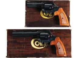 Consecutively Serialized Colt Boa Revolvers