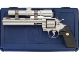 Colt Stalker Revolver with Leupold Scope and Holsters