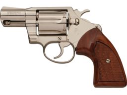Nickeled Colt Detective Special Revolver with Factory Letter