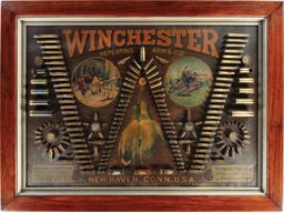 1895 Vintage Winchester Single "W" Cartridge Board