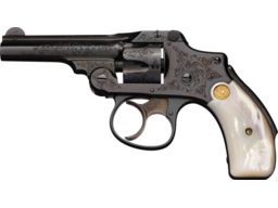 Factory Engraved Smith & Wesson .32 Safety Hammerless Revolver