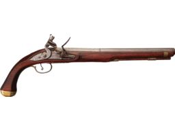 W. Matheson Signed Flintlock Pistol