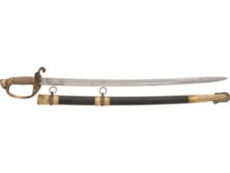 Commander James Alden's Presentation Ames 1852 Pattern Sword
