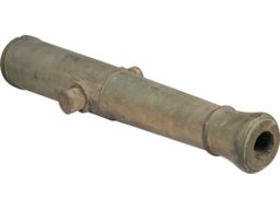 Civil War 1861 Dated Ames Mfg. Co. Bronze 6-Pounder Rifled Gun