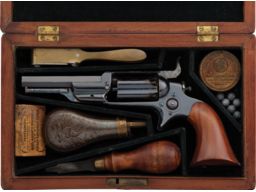 Cased Colt Model 1855 "Root" Model 3 Pocket Revolver