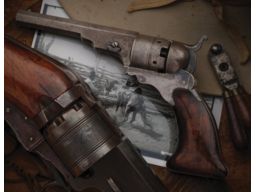 Colt Paterson No. 3 Belt Model Percussion Revolver with Mold