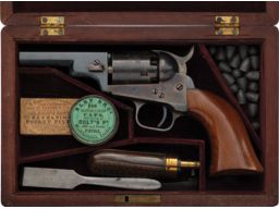 Cased "Wells Fargo Model" Colt Model 1849 Pocket Revolver