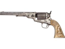 Colt Model 1871-1872 Open Top Revolver with Ivory Grip