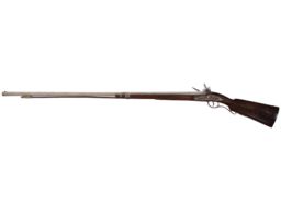 Engraved and Silver Mounted Miquelet Sporting Gun