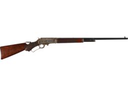 Gold Inlaid Factory No. 5-3 Engraved Marlin Model 1893 Rifle