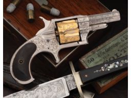 Factory Engraved Remington New Model No. 4 Revolver