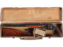 Smith & Wesson Model 320 Revolving Rifle with Shoulder Stock