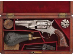New York Engraved E. Remington & Sons New Model Police Revolver