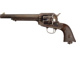 Remington 1890 Single Action Army Revolver with Blue Finish