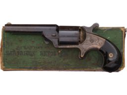 Engraved National Arms Co. Front Loading Cartridge Revolver