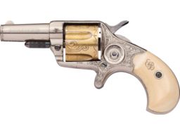 Engraved Colt Etched Panel New Line .41 Revolver
