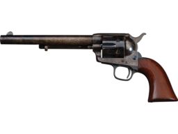 Antique Colt Single Action Army Revolver with Letter