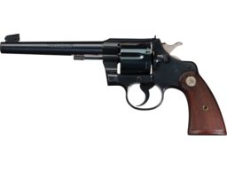 Massachusetts Shipped Colt Officer's Model Heavy Barrel Revolver