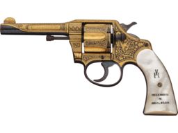 Mexico Coup Presentation Colt  Police Positive Revolver 