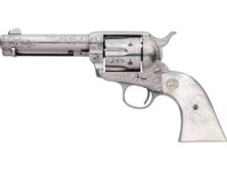 Ray Viramontez Signed Engraved Colt Single Action Army