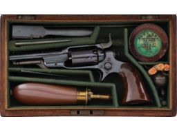 Cased London Address Colt Model 1855 Percussion Pocket Revolver