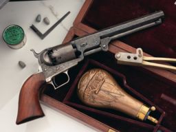3 Digit Serial Number Engraved 1st Model Colt Model 1851 Navy