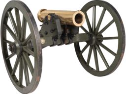 Steen Reproduction 12-Pounder 1835 Mountain Howitzer, Carriage