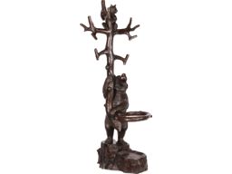 Black Forest Bears Bronze Hall Tree