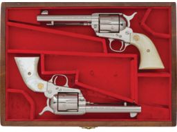 Consecutive Pair of Colt Single Action Army Revolvers