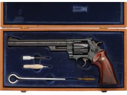 Cased Factory Engraved S&W Model 29-2 Revolver