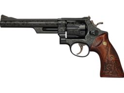 Engraved Smith & Wesson Model 29-2 Double Action Revolver