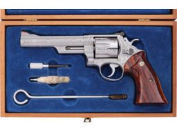 Factory Engraved Smith & Wesson Model 629 Revolver with Case